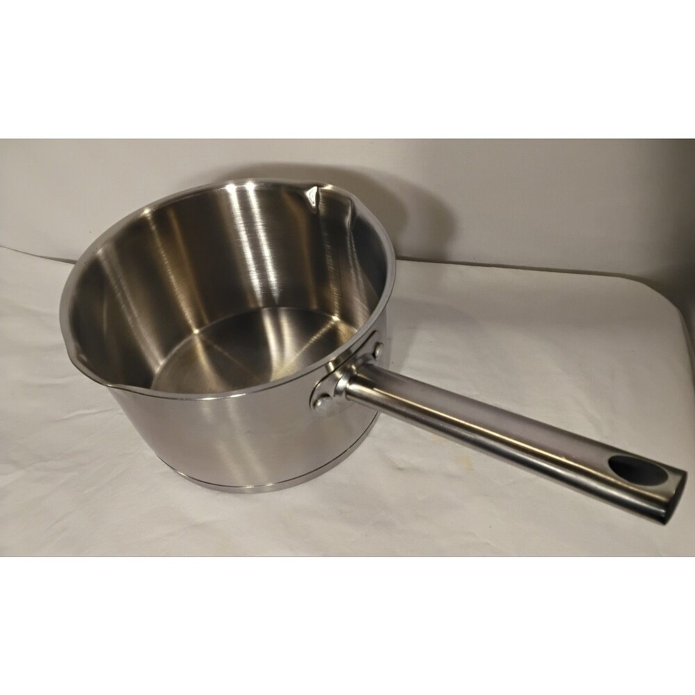 Masterclass  Cookware Stainless Steel  2.5-qt 7" Saucepan New